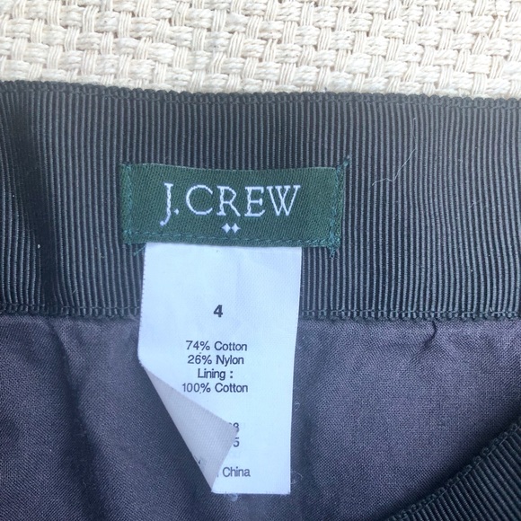 SOLD ON EBAY J. Crew Black Eyelet Mini Skirt - Picture 7 of 8